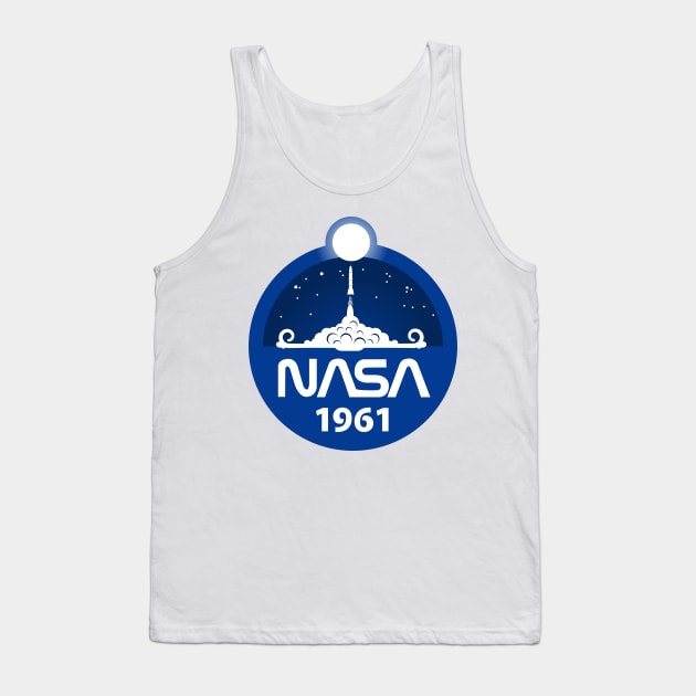 NASA 1961 Tank Top by boidan